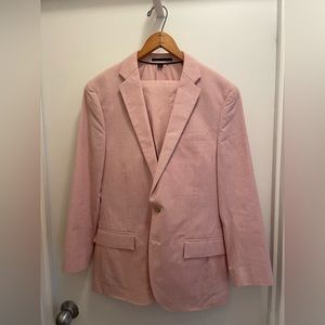 J. Crew Ludlow Suit in fine striped cotton